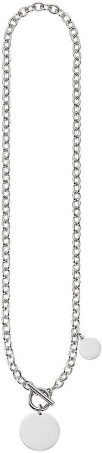 Bruno Banani Ketting met hanger Sieraad cadeau ankerketting plaatje B0246N 20 00 57