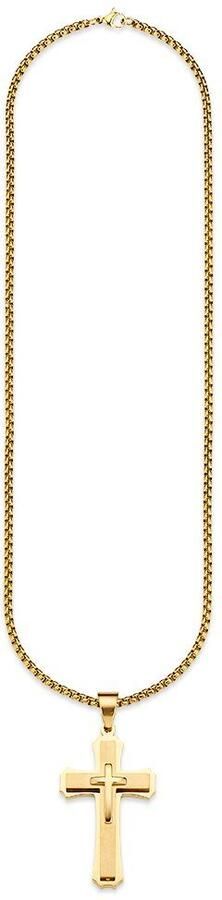 Bruno Banani Ketting met hanger Sieraad cadeau halsketting kruis Venetiaanse ketting