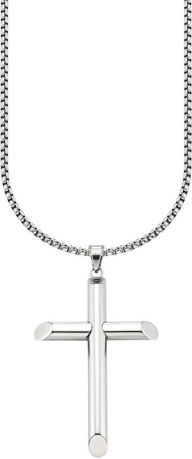 Bruno Banani Ketting met hanger Sieraad cadeau halsketting met hanger groot kruis