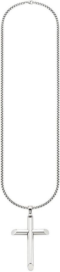 Bruno Banani Ketting met hanger Sieraad cadeau halsketting met hanger groot kruis - Foto 1