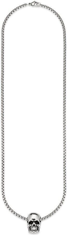 Bruno Banani Ketting met hanger Sieraad cadeau halsketting schedel doodskop Venetiaanse ketting