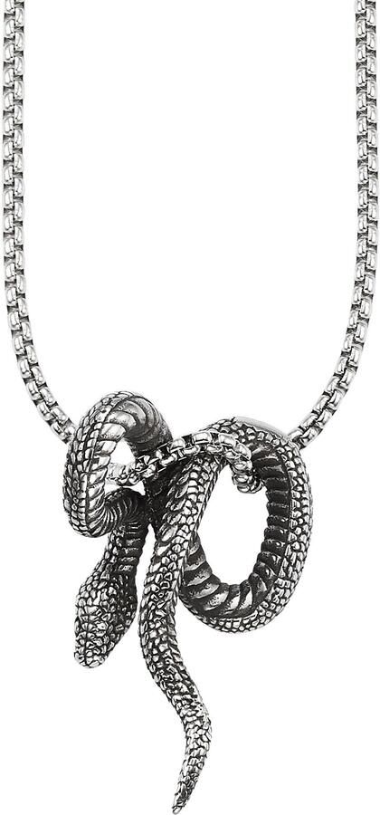 Bruno Banani Ketting met hanger Sieraad Geschenk Venetiaanse ketting Slang B4114N 20 00 55