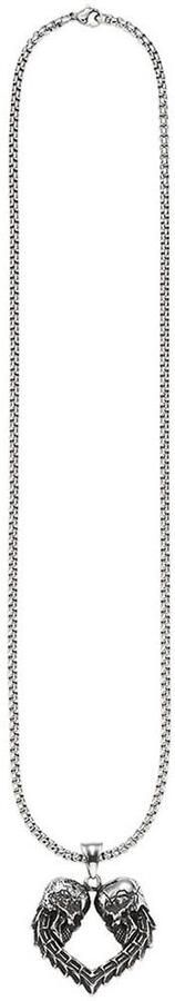 Bruno Banani Ketting met hanger Sieraad Geschenk Venezia Gotisch Hart Doodshoofd B4117N 20 00 55 - Foto 1