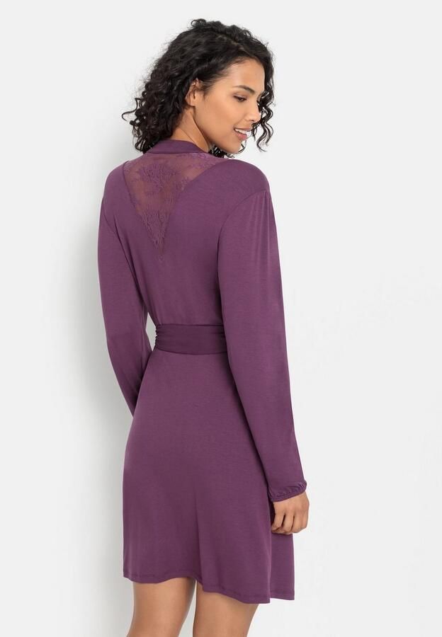 Bruno Banani Kimono met mooie kantdetails