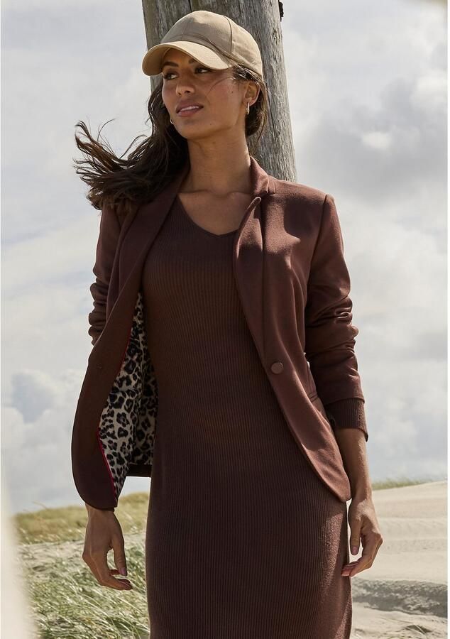 Bruno Banani Korte blazer Luipaardprint-voering NIEUWE KLEUREN - Foto 3