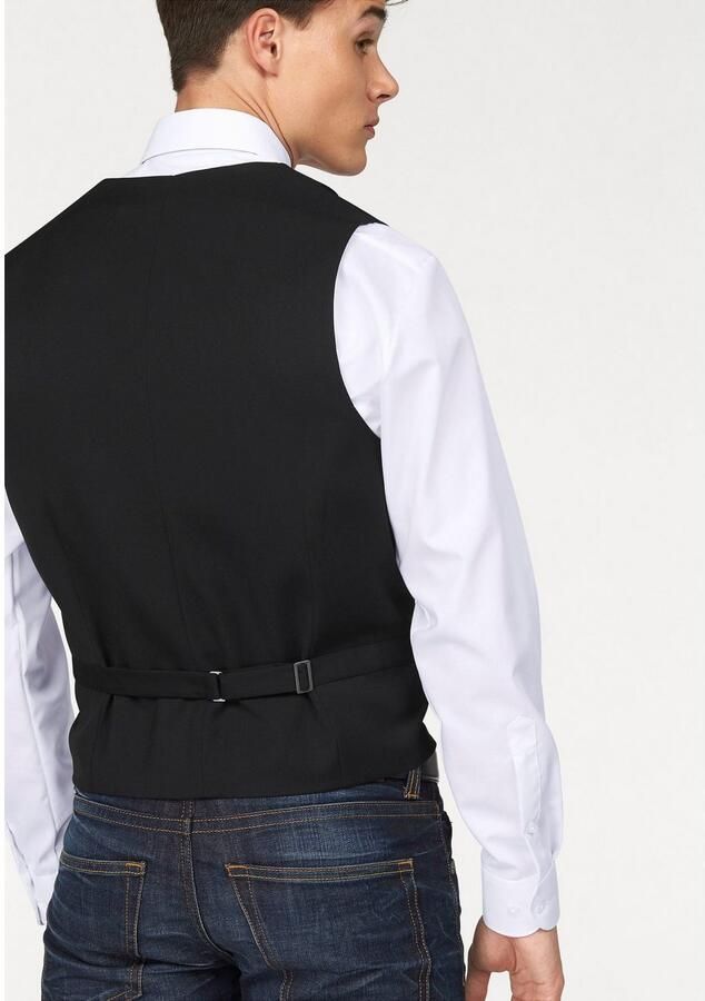 Bruno Banani Korte bodywarmer met een fijne structuur - Foto 2