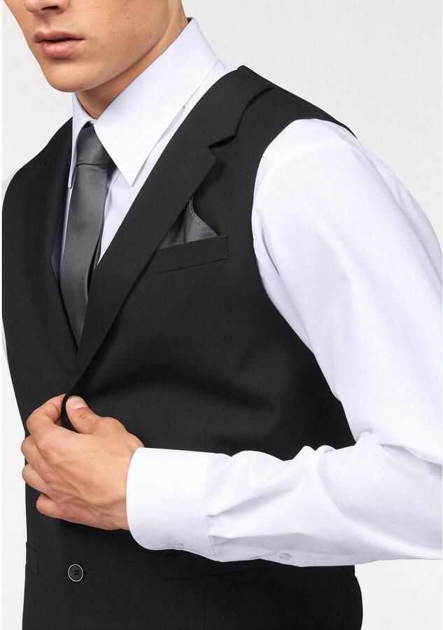 Bruno Banani Korte bodywarmer met een fijne structuur - Foto 3