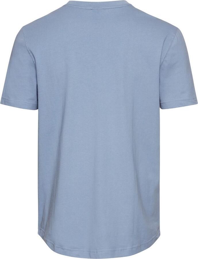 Bruno Banani Lang shirt met een afgeronde zoom