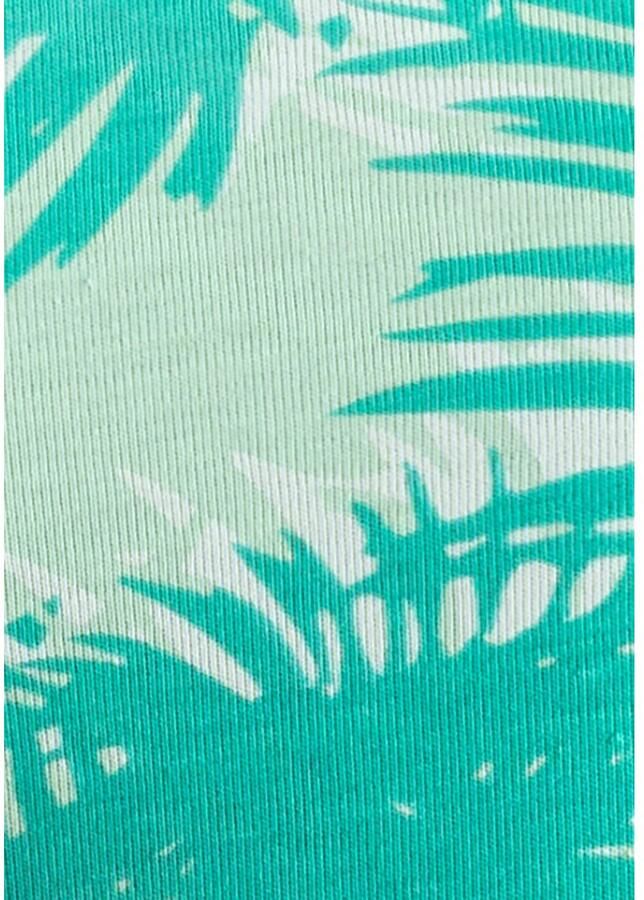 Bruno Banani Lange boxershort met palmprint en effen van katoenmix (4 stuks Set van 4)