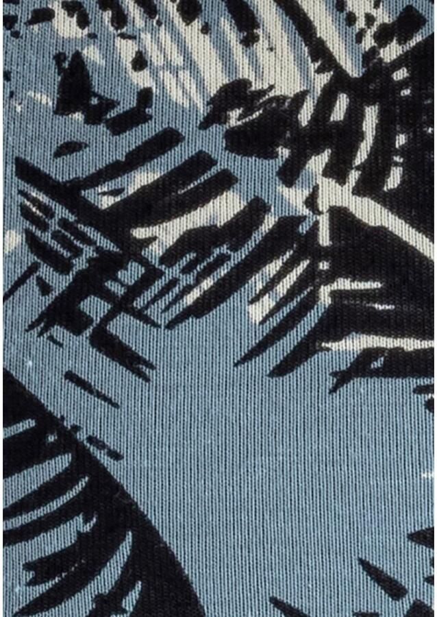 Bruno Banani Lange boxershort met palmprint en effen van katoenmix (4 stuks Set van 4) - Foto 2