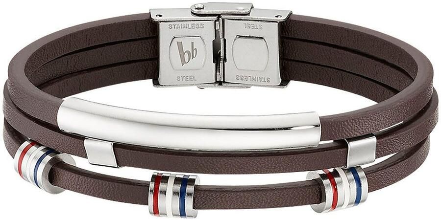 Bruno Banani Leren armband Sieraad cadeau armband B4110B 20 00 21