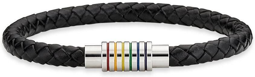 Bruno Banani Leren armband Sieraden cadeau regenboogarmband