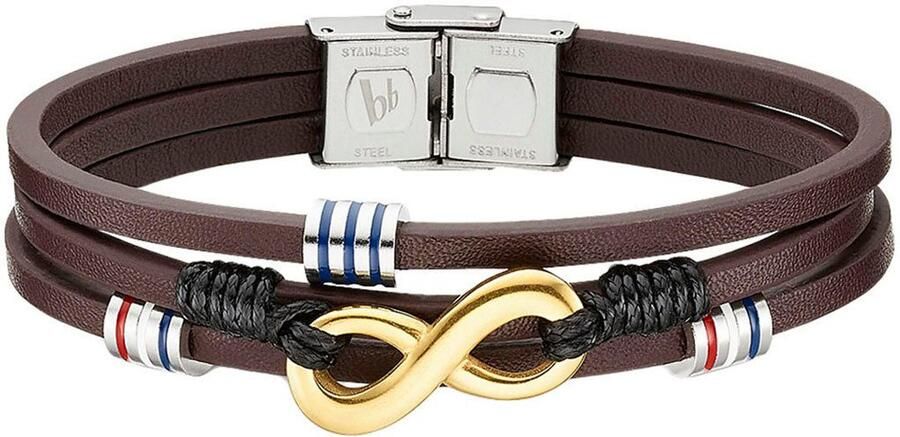 Bruno Banani Leren armband Sieraden