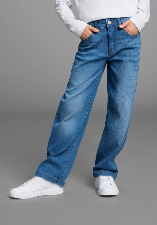 Bruno Banani Loose fit jeans Stretchjeans met Strass-stenen - Foto 7