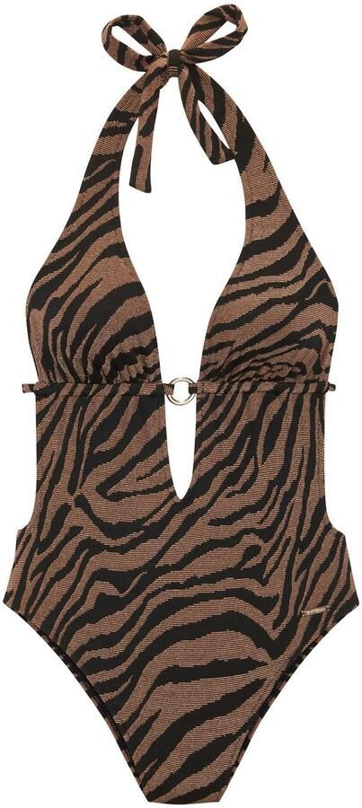 Bruno Banani Monokini in tweekleurige animal-look - Foto 6