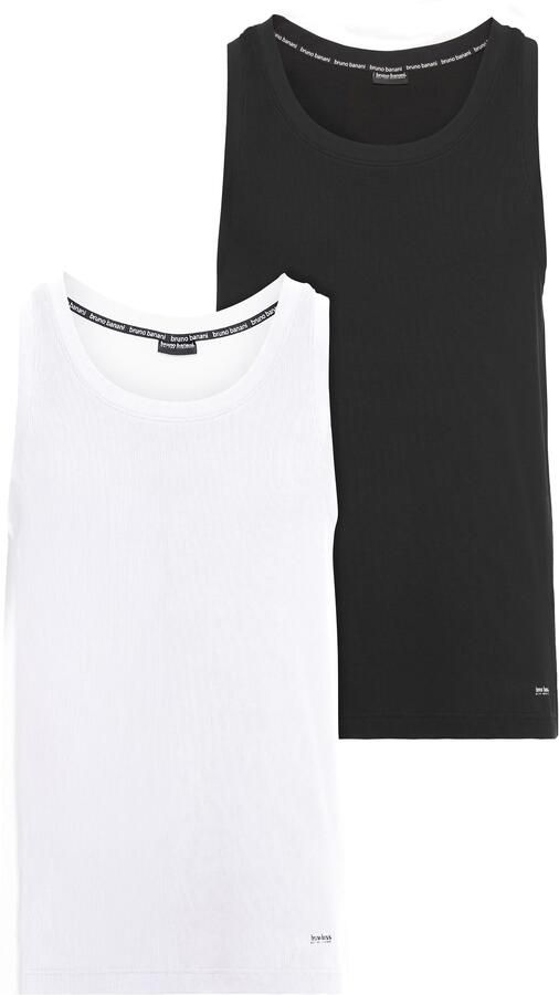 Bruno Banani Muscle-shirt in ribkwaliteit (2 stuks) - Foto 6