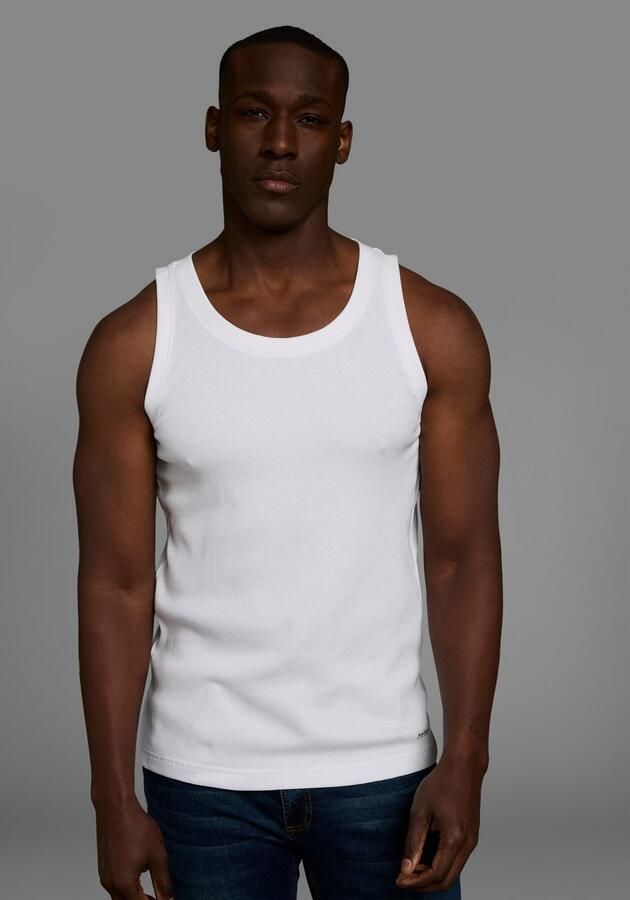 Bruno Banani Muscle-shirt in ribkwaliteit (2 stuks) - Foto 3