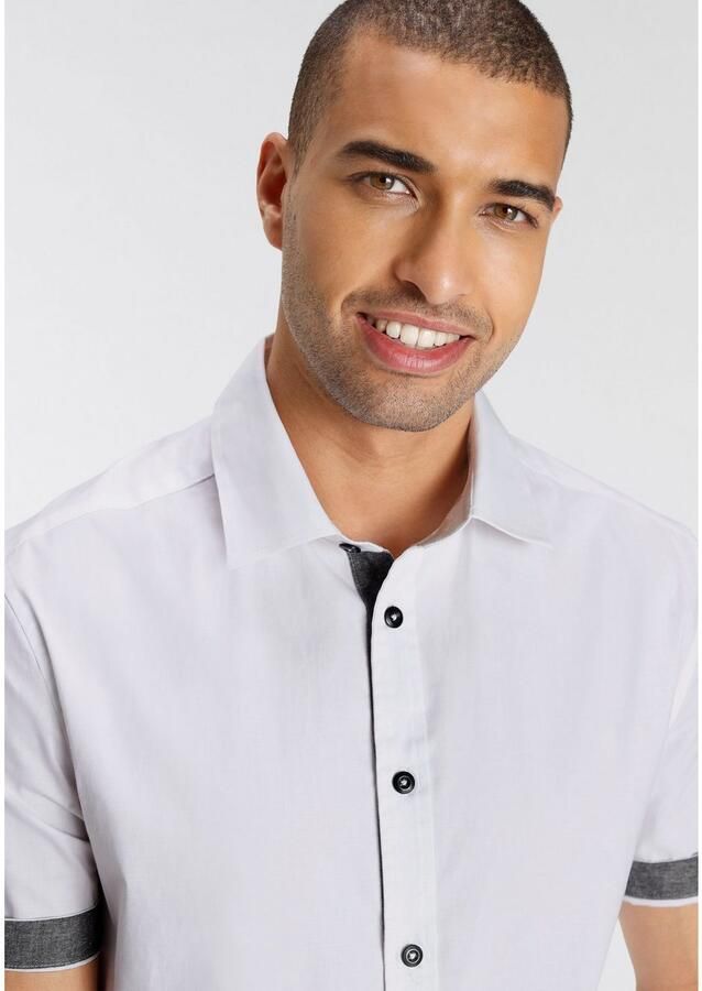 Bruno Banani Overhemd met korte mouwen Met korte mouwen