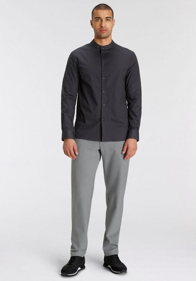 Bruno Banani Overhemd met lange mouwen Met opstaande kraag - Foto 7