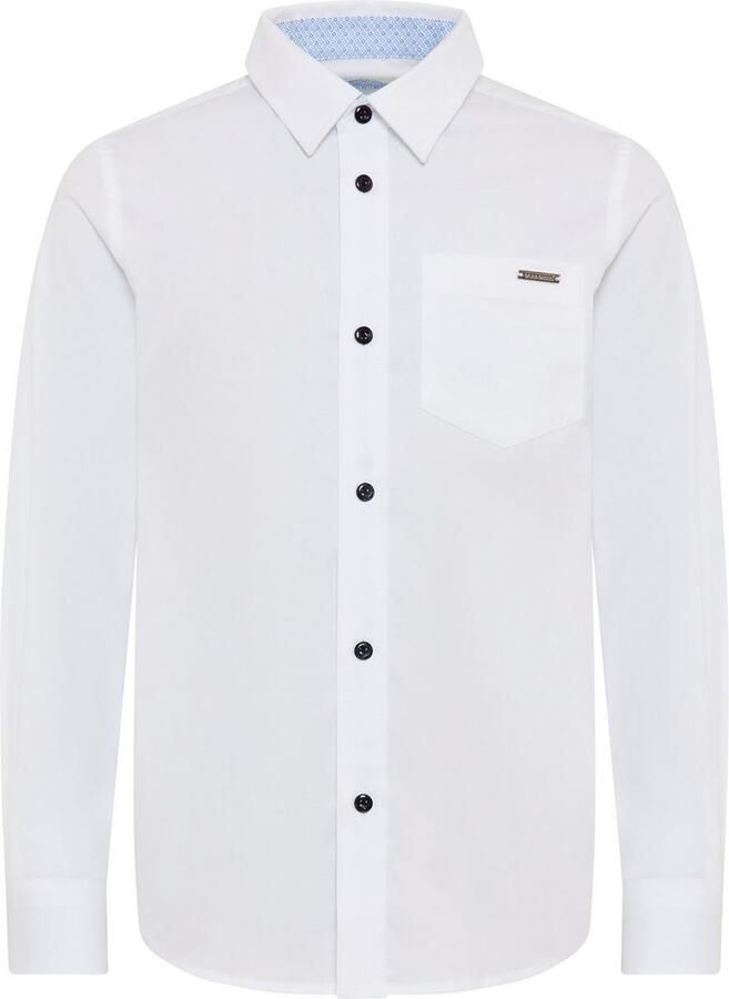 Bruno Banani Overhemd met lange mouwen Overhemd voor jongens NIEUW! voor TIENERS. Elegant overhemd
