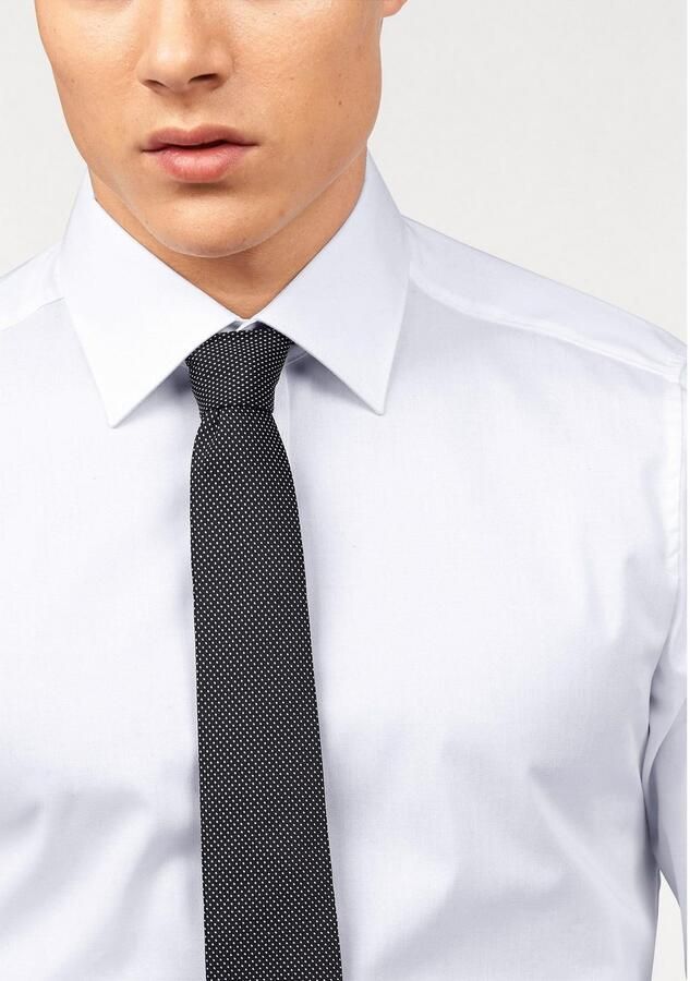 Bruno Banani Overhemd met lange mouwen Slim fit Vormvast door aandeel elastaan - Foto 2