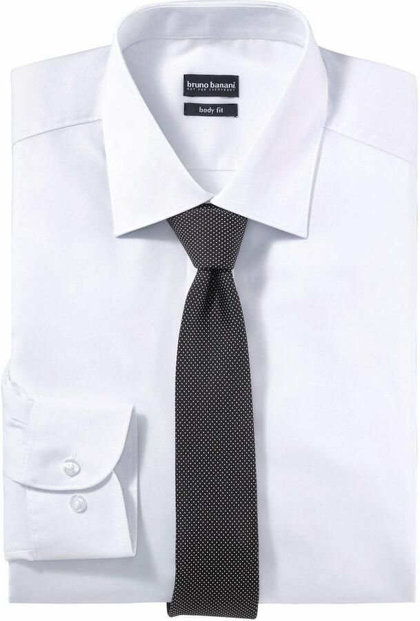 Bruno Banani Overhemd met lange mouwen Slim fit Vormvast door aandeel elastaan - Foto 8