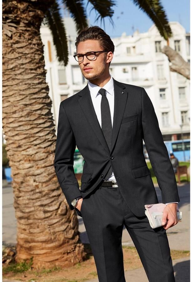 Bruno Banani Overhemd met lange mouwen Slim fit Vormvast door aandeel elastaan - Foto 7