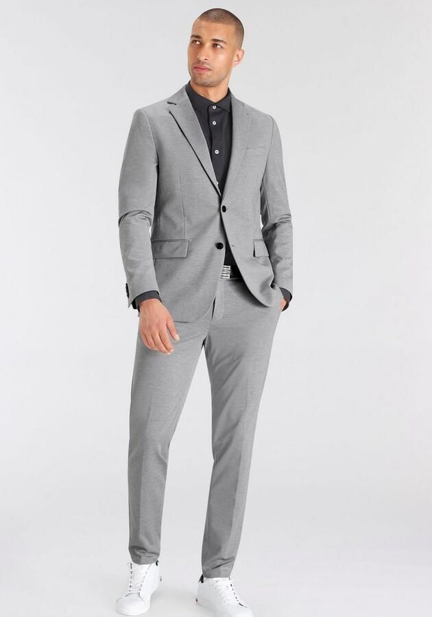 Bruno Banani Pak Jersey elastische kwaliteit (2-delig Colbert & broek) - Foto 6