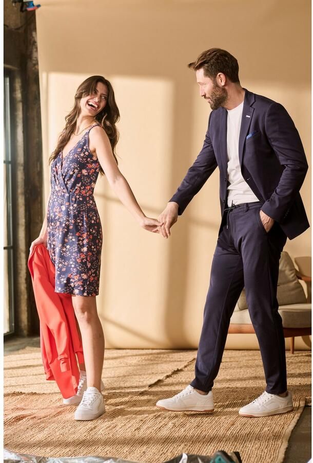 Bruno Banani Pak Jersey elastische kwaliteit (2-delig Colbert & broek) - Foto 5