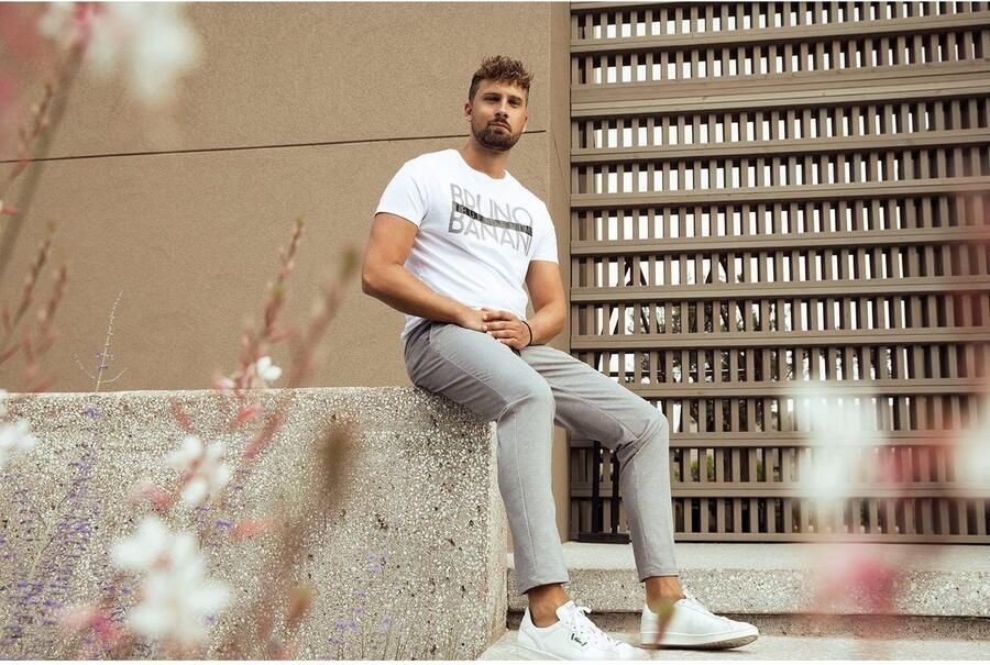 Bruno Banani Pak Jersey elastische kwaliteit (2-delig Colbert & broek) - Foto 9