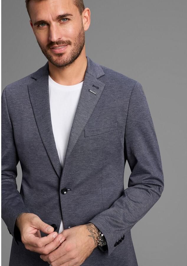 Bruno Banani Pak Jersey elastische kwaliteit (2-delig Colbert & broek) - Foto 3