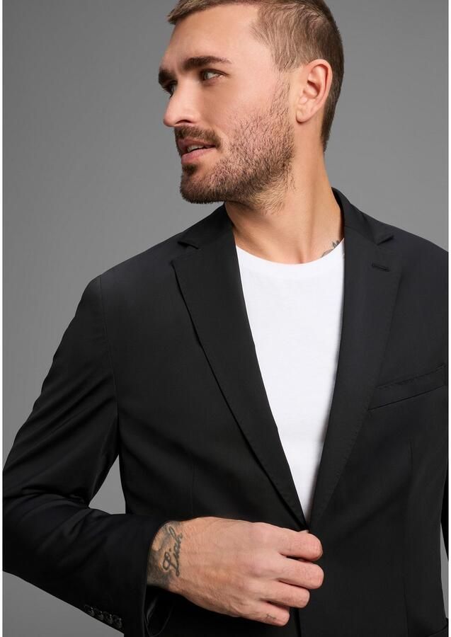 Bruno Banani Pak Packable Suit pak perfect voor reizen! altijd top gestyled zonder kreukels (Colbert & broek)