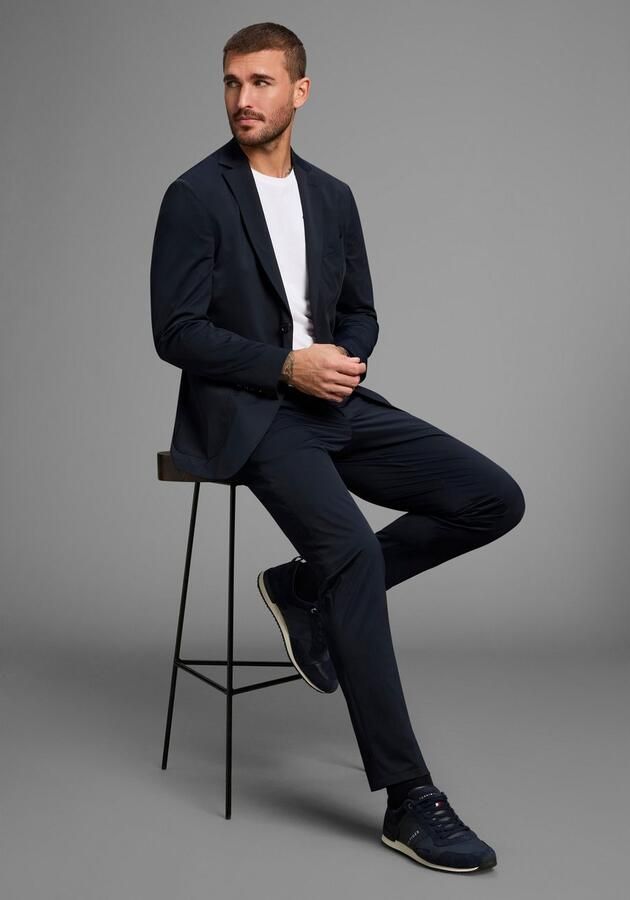 Bruno Banani Pak Packable Suit pak perfect voor reizen! altijd top gestyled zonder kreukels (Colbert & broek) - Foto 3