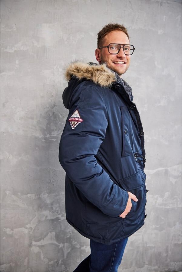Bruno Banani Parka duurzaam materiaal afneembare capuchon met faux fur - Foto 9