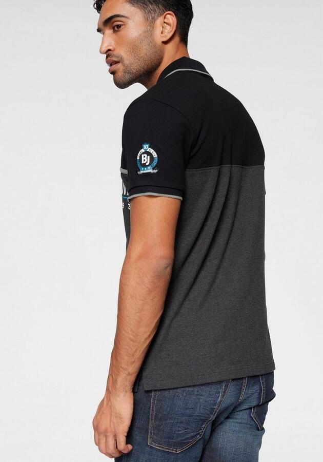 Bruno Banani Poloshirt Korte mouwen lichaamsnauwkeurige pasvorm met polokraag - Foto 4