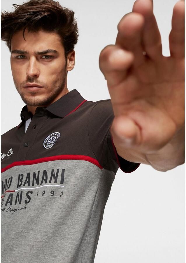 Bruno Banani Poloshirt Korte mouwen lichaamsnauwkeurige pasvorm met polokraag - Foto 3