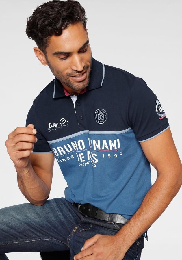 Bruno Banani Poloshirt Korte mouwen lichaamsnauwkeurige pasvorm met polokraag - Foto 5