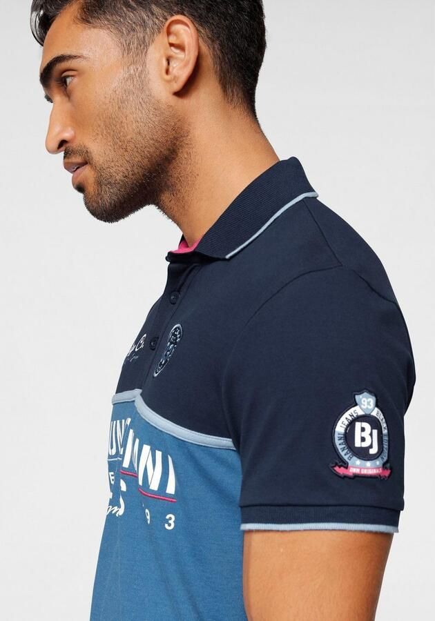 Bruno Banani Poloshirt Korte mouwen lichaamsnauwkeurige pasvorm met polokraag - Foto 4