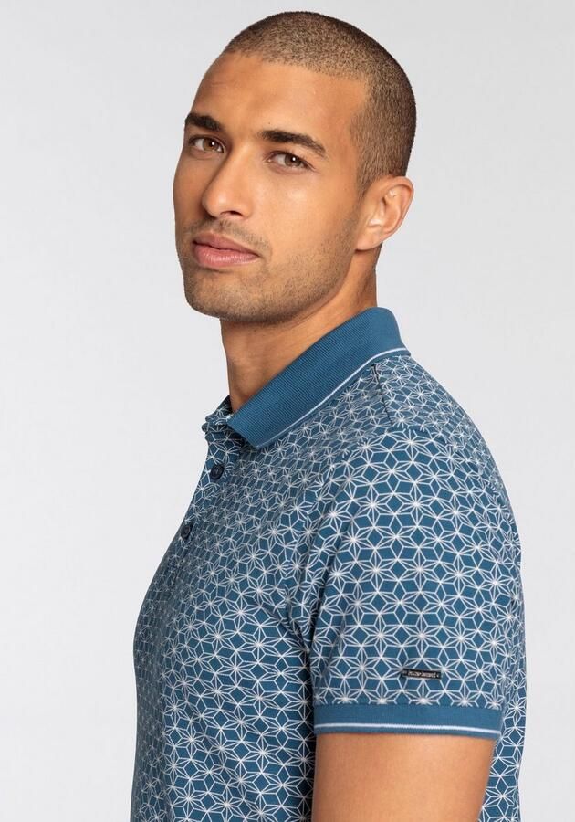 Bruno Banani Poloshirt met allover-print - Foto 5