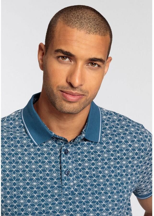 Bruno Banani Poloshirt met allover-print - Foto 2