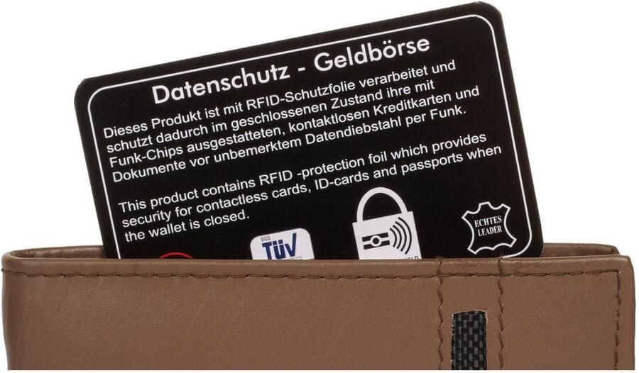 Bruno Banani Portemonnee echt leder - Foto 5