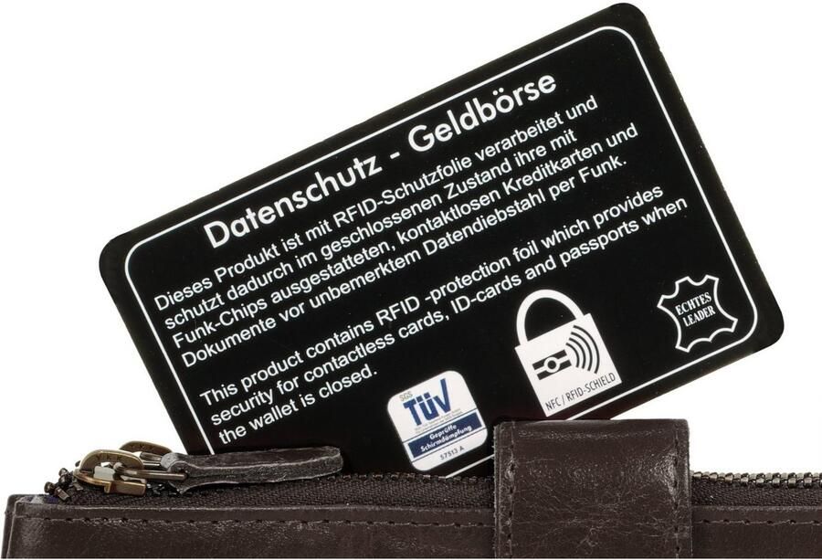 Bruno Banani Portemonnee echt leder - Foto 4