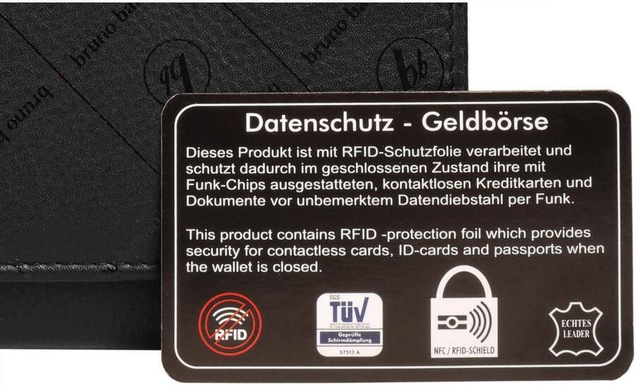 Bruno Banani Portemonnee echt leder - Foto 2