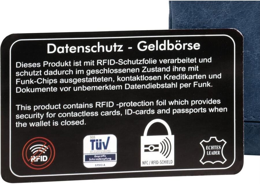 Bruno Banani Portemonnee echt leder - Foto 3