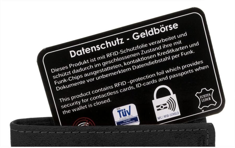 Bruno Banani Portemonnee echt leder - Foto 4