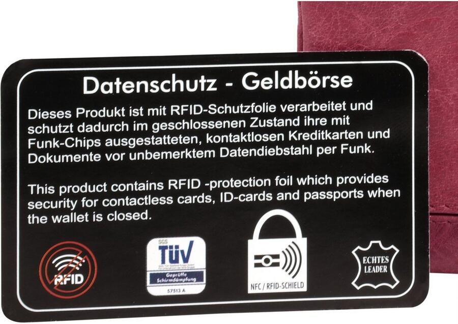 Bruno Banani Portemonnee echt leder - Foto 3