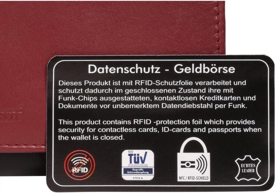 Bruno Banani Portemonnee echt leder - Foto 3