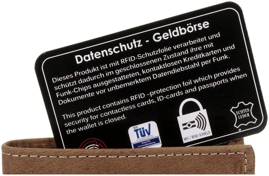 Bruno Banani Portemonnee echt leder - Foto 5