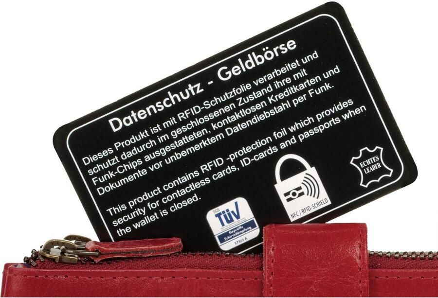 Bruno Banani Portemonnee echt leder - Foto 4