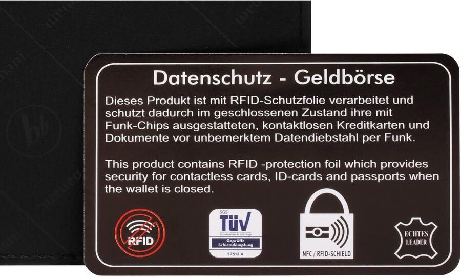 Bruno Banani Portemonnee echt leder - Foto 7